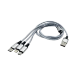 Convertidor USB-A a Triple conexión 2A