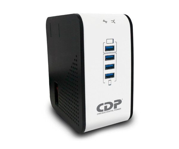 Regulador CDP R2CU-AVR1008 - 1000VA/400W - 8 Contactos - 4x USB