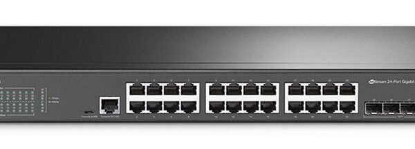 Switch  24 puertos TL-SG3428MP Tp link
