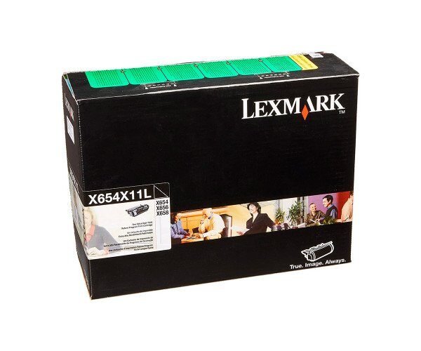 Tóner Lexmark X654X11L Negro