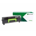 Toner negro Lexmark 58D4U00