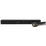 PDU de montaje en rack, Basic, 1U, 30 A, 208 V, (4) C19s